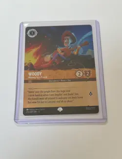 Woody - Waiting for a Friend Epic 205/204 Wilds Unknown Lorcana TCG Card - Image 5