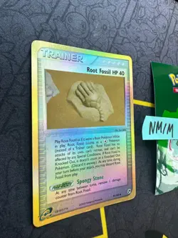 Pokemon Card Root Fossil EX Sandstorm Reverse Holo 92/100 106 💎NM💎 - Image 2
