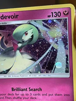 POKEMON GARDEVOIR 141/214 RARE COSMOS HOLOFOIL WITH SWIRL DRAGON MAJESTY LP CARD - Image 5