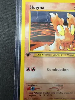 Slugma 82/105 Neo Destiny 1st Edition Pokemon TCG Card WOTC NM/Mint - Image 2