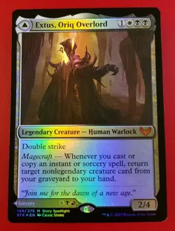 1x Extus, Oriq Overlord | FOIL | Strixhaven School of Mages | MTG Magic Cards - Image 1