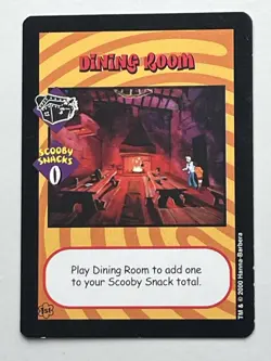 2000 Scooby-Doo DINING ROOM Expandable Card Game Hanna-Barbera TCG - Image 1