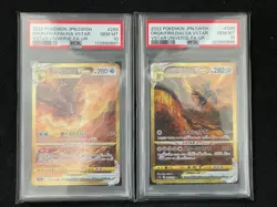 Pokemon Card PSA 10 Sequential Origin Dialga Origin Palkia UR S12a VSTAR Japan - Image 1