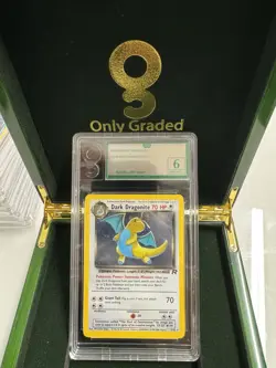 Pokemon Dark Dragonite TCG Team Rocket Unlimited Holo Card 5/82 - Image 1