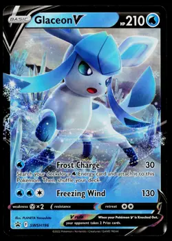 Glaceon V SWSH196 SWSH: Sword & Shield Promo Cards Holo - Image 1