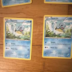 Pokemon TCG Squirtle Wartortle Blastoise 12-Card Lot Holo, Platinum, EN - Image 3