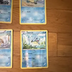 Pokemon TCG Squirtle Wartortle Blastoise 12-Card Lot Holo, Platinum, EN - Image 5