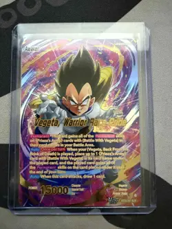 Vegeta, Warrior Race Pride SLR Dragon Ball Super Card Game Fearsome Rivals BT29 - Image 1
