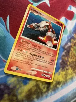 Heatran 6/146 Holo Rare Legends Awakened Pokemon Card 2008 - Image 3