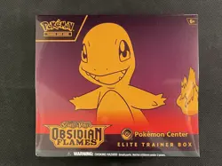 Pokemon Cards Sealed ETB Pokemon Center Exclusive Obsidian Flames S&V - Image 1