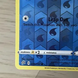 Pokemon TCG Magikarp Rebel Clash 039/192 Reverse Holo Card LP/NM - Image 5