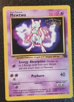 3 Pokemon First Movie Promo Cards 1999 Pikachu, Mewtwo, Electabuzz GEM MINT - Image 3