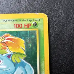 Venusaur Holo Pokemon Base Set TCG Card 15/102 - Image 4