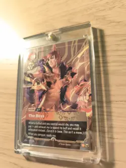 Riftbound TCG Sett - The Boss Plated Metal Card Prizewall 269/298 - Image 2