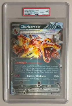 PSA 9 Pokemon : Charizard ex Jumbo Oversized Lenticular Promo Card - Image 1