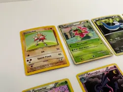 ALL HOLO Pokemon Card Bundle: LP-MP (Hitmonchan 7/102, Meganium, and more!) - Image 2