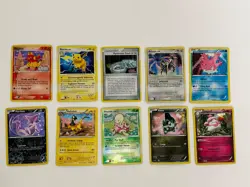 ALL HOLO Pokemon Card Bundle: LP-MP (Magmar 44/109, Raichu, and more!) - Image 1