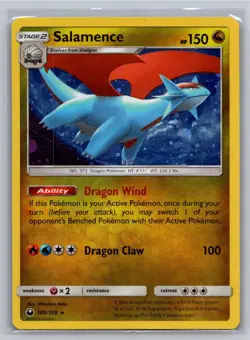 Salamence (Cosmos Holo) 106/168 Promo Pokemon NM (A2) - Image 1