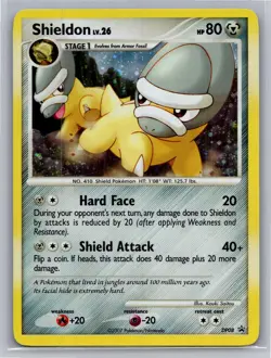 Shieldon DP08 Holo Promo Diamond and Pearl Promos Pokemon Near Mint - Image 1