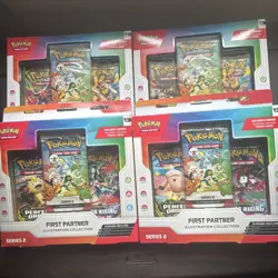 Lot of 4 - Pokemon TCG First Partner Series 2, Brand New Sealed 🔥🔥 - Image 1