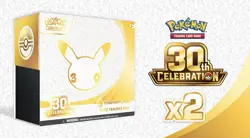 2x's Pokemon Center 30th Anniversary ETB Elite Trainer Box New Sealed PREORDER - Image 1