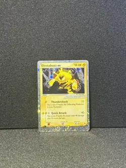 Electabuzz ex 97/109 Ex Sandstorm Pokemon - Image 1