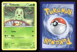 Chikorita 1/122 BREAKpoint NM/M Pokemon - Image 3