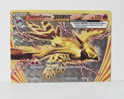 Talonflame BREAK 21/114 Holo Rare XY Steam Siege Pokemon 2016 NM - Image 1