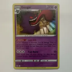 The Pokemon Company Gengar 057/198 SWSH06 Chilling Reign Holo Rare Eng 130HP - Image 1