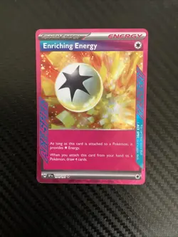 Pokemon Enriching Energy Holo ACE SPEC Rare SV08: Surging Sparks 191/191 NM - Image 1