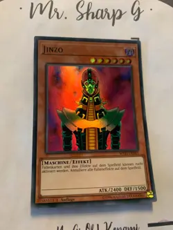 JINZO - 1. AUFLAGE MYFI-DE041 DEUTSCH Yu Gi Oh! CARD SUPER RARE HOLO KONAMI - Image 4