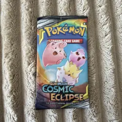 Pokemon Cosmic Eclipse Booster Pack Sun and Moon Sealed - Image 1