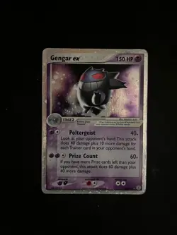 Pokemon TCG Gengar ex 108/112 Fire Red Leaf Green Holo 2004 hp - Image 1