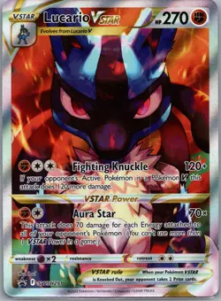 Lucario VSTAR SWSH291 Holo P Sword & Shield Promo Pokemon Near Mint - Image 1