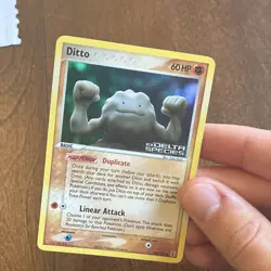 Pokemon TCG Ditto (Geodude) EX Delta Species 62/113 Reverse Holo Basic 60 HP EN - Image 5