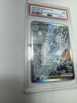 POKEMON KINGDRA ex 2024 SV BLACK STAR PROMO #131 SFA SPECIAL ILL COLL PSA 9 - Image 1