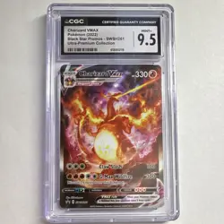 Pokemon TCG Charizard VMAX SWSH261 SWSH Promo Holo CGC 9.5 2022 - Image 1