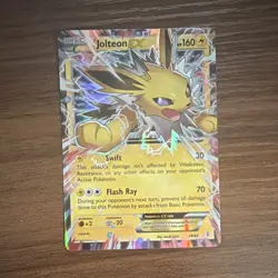 The Pokemon Company Jolteon EX 28/83 Generations Ultra Rare Holo English LP - Image 1