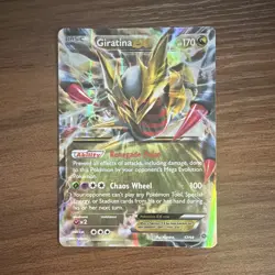The Pokemon Company Giratina-EX 57/98 XY Ancient Origins Ultra Rare Holo Eng LP - Image 1