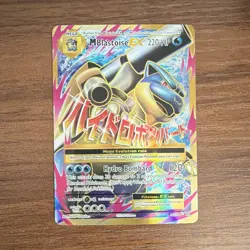 M Blastoise EX 102/108 Evolutions Full Art Holo Mega EX Ultra Rare English 2016 - Image 1