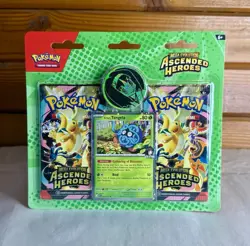 Pokemon TCG Ascended Heroes Erika’s Tangela 2-Pack Promo Blister Factory Sealed - Image 1