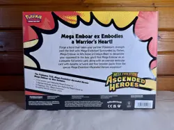 Pokemon TCG Mega Evolution Ascended Heroes Mega Emboar ex Box Sealed - Image 2