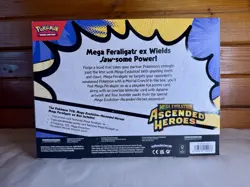 Pokemon TCG Mega Evolution Ascended Heroes Mega Feraligatr ex Box Sealed - Image 2
