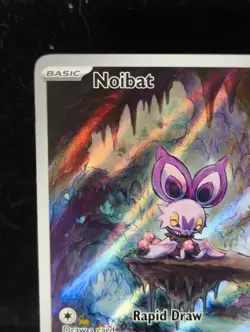 Pokemon TCG Journey Together Noibat SIR 169/159 Holo Full Art NM - Image 2