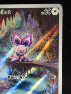Pokemon TCG Journey Together Noibat SIR 169/159 Holo Full Art NM - Image 4