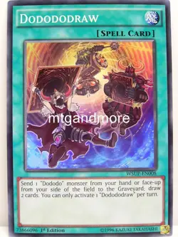 Yu-Gi-Oh - 1x Dododraw - WSUP - World Superstars - Image 1