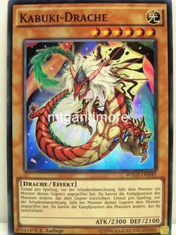 Yu-Gi-Oh - 1x Kabuki Dragon - WSUP - World Superstars - Image 1