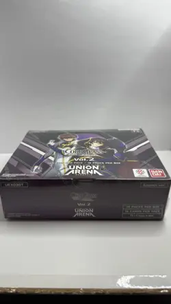 Bandai TCG Union Arena: Code Geass Volume 2 Factory Sealed 16 Pack Booster Box - Image 3