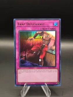Trap Dustshoot 1st Edition Ultra Rare RA05-EN077 NM Yu-Gi-Oh! - Image 1