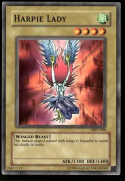 Harpie Lady (Original Artwork) MRD-008 Common Yu-Gi-Oh Unlimited MP - Image 1